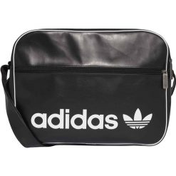 TORBA VINTAGE AIRLINER (NO SIZE). Torby na laptopa Adidas, w paski, ze skóry, retro. W wyprzedaży za 149,99 zł.