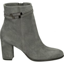 Botki - 1663 CAM GRIG. Szare botki damskie skórzane Venezia. Za 279,00 zł.
