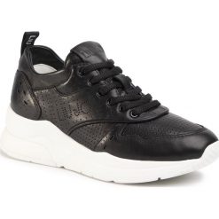 Sneakersy LIU JO - Karlie 14 BA0007 P0102 Nero 22222. Czarne półbuty damskie Liu Jo, ze skóry. W wyprzedaży za 439,00 zł.