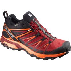 Buty trekkingowe męskie: Salomon Buty męskie X Ultra 3 GTX Black/Red Dalhia r. 44 2/3 (398670)