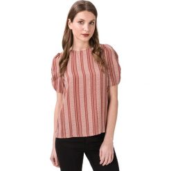 Vero Moda Juna Bluzka Czerwony. Czerwone bluzki damskie Vero Moda, xs, w paski, z poliesteru, bez kołnierzyka, bez rękawów. Za 131,95 zł.