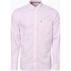 Tommy Hilfiger - Koszula męska, różowy. Różowe koszule męskie TOMMY HILFIGER, s, w paski, eleganckie, bez kołnierzyka, bez rękawów. Za 449,95 zł.