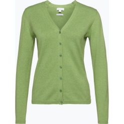 Brookshire - Kardigan damski, zielony. Zielone swetry damskie marki brookshire, m, bez wzorów, z bawełny, bez rękawów, bez kaptura. Za 129,95 zł.