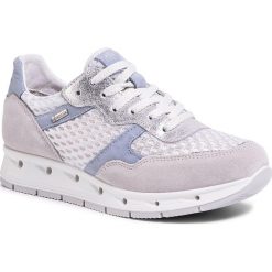 Sneakersy IGI&CO - GORE-TEX 5161355 Perla. Szare półbuty damskie IGI&CO, na co dzień, bez wzorów, ze skóry, bez obcasa, bez zapięcia. W wyprzedaży za 359,00 zł.
