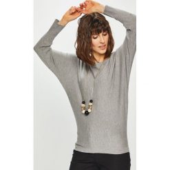 Medicine - Sweter Basic. Niebieskie swetry damskie MEDICINE, s, bez wzorów, z poliesteru, z krótkim rękawem, krótkie, bez kaptura. W wyprzedaży za 39,90 zł.