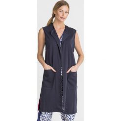 KAMIZELKA BRIO Max Mara Leisure. Niebieskie kamizelki damskie xs, z aplikacjami. Za 370,00 zł.