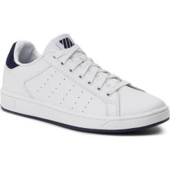 Sneakersy K-SWISS - Clean Court Cmf 05353-167-M White/Navy/Navy. Białe sneakersy męskie K-SWISS, bez zapięcia. Za 299,00 zł.