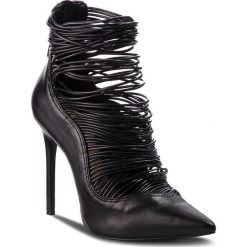 Szpilki SCHUTZ - S 02091 0386 0001 U Black. Czarne półbuty damskie Schutz, bez wzorów, ze skóry ekologicznej, bez obcasa, na obcasie, bez zapięcia. W wyprzedaży za 649,00 zł.
