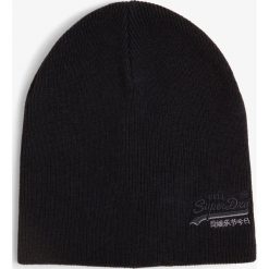 Superdry - Czapka męska, niebieski. Niebieskie czapki męskie Superdry, z haftami. Za 69,95 zł.