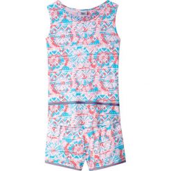 Top + szorty (2 części) bonprix jasnoróżowo-morsko-biały. Różowe spodenki dziewczęce bonprix, bez wzorów, wakacyjne, krótkie. Za 27,99 zł.