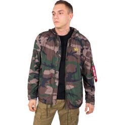 ALPHA INDUSTRIES WINDBREAKER > 196132408. Kurtki męskie Alpha Industries, m, bez wzorów, z poliesteru, street, z kapturem. W wyprzedaży za 399,99 zł.