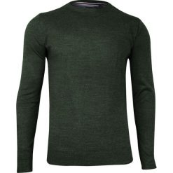 Zielony Sweter Męski -BRAVE SOUL- Okrągły Dekolt, Jednokolorowy, Khaki SWBRSAW19PARSECPkhaki. Żółte swetry męskie Brave Soul, m, bez wzorów, eleganckie, z okrągłym kołnierzem, bez kaptura. Za 59,00 zł.