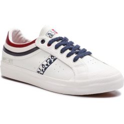 Tenisówki NAPAPIJRI - Tracy N0YJT5 Bright White 002. Białe półbuty męskie marki Napapijri, na co dzień, bez wzorów, z gumy, eleganckie, bez zapięcia. Za 399,00 zł.