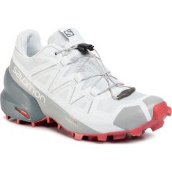 Buty SALOMON - Speedcross 5 W 408015 21 G0 Illusion Blue/Stormy Weather/Garnet Rose. Białe buty sportowe damskie Salomon, bez wzorów, z tworzywa sztucznego, sportowe, do biegania, salomon speedcross. W wyprzedaży za 399,00 zł.
