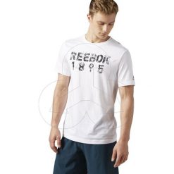 Koszulka męska Reebok T-shirt BK5236. Koszulki męskie Reebok, m, z bawełny, sportowe. Za 65,00 zł.