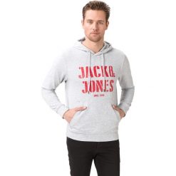 Jack & Jones Jay Bluza Szary. Szare bluzy męskie Jack & Jones, xl, z haftami, z bawełny, bez kołnierzyka, bez rękawów, bez kaptura. Za 152,95 zł.