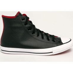Converse - Trampki. Czarne trampki męskie Converse, bez wzorów, z gumy, bez zapięcia. W wyprzedaży za 299,90 zł.
