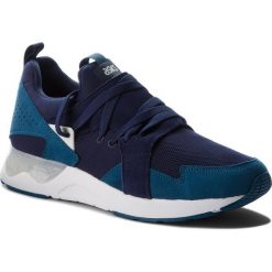 Sneakersy ASICS - TIGER Gel-Lyte V Sanze Tr 1193A082 Peacoat/Peacoat 400. Niebieskie sneakersy męskie marki Asics, na co dzień, bez wzorów, ze skóry, bez zapięcia. W wyprzedaży za 359,00 zł.