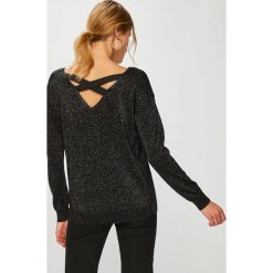 Answear - Sweter Animal Me. Szare swetry klasyczne damskie marki ANSWEAR, l, z dzianiny, z okrągłym kołnierzem. W wyprzedaży za 119,90 zł.