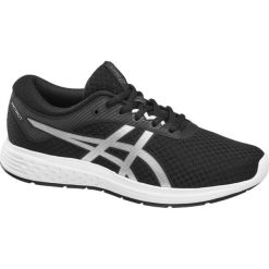 Sneakersy damskie Asics czarne. Czarne sneakersy damskie Asics, z materiału. Za 199,90 zł.