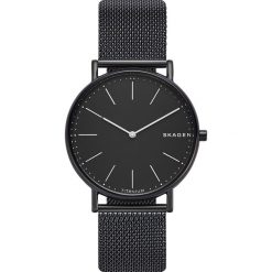 Zegarek SKAGEN - Signatur Titanium SKW6484 Black/Black. Czarne zegarki męskie Skagen. Za 809,00 zł.