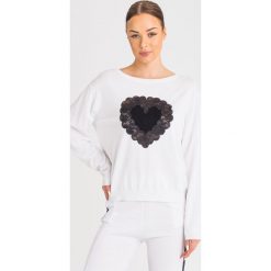 SWETER U&B twinset. Białe swetry damskie Twinset U&B, s, bez wzorów, biznesowe, bez rękawów, bez kaptura. Za 559,00 zł.