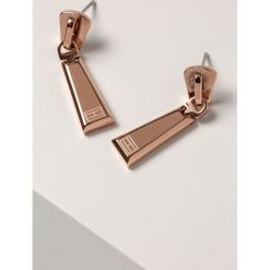 Tommy Hilfiger - Kolczyki. Żółte kolczyki damskie TOMMY HILFIGER, złote. Za 299,90 zł.