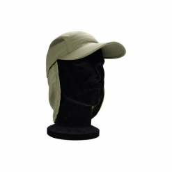 Czapka wędkarska z daszkiem 500. Brązowe czapki damskie CAPERLAN, z poliesteru. Za 39,99 zł.
