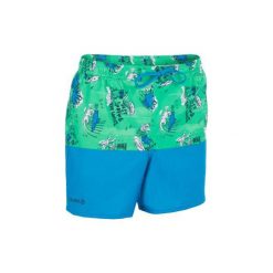 Spodenki surfing krótkie BBS 500 Coast dla dzieci. Pomarańczowe spodenki chłopięce marki OLAIAN, bez wzorów, z poliesteru, z krótkim rękawem. W wyprzedaży za 29,99 zł.