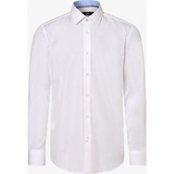 BOSS - Koszula męska – Joram, biały. Białe koszule męskie Boss, m, bez wzorów, z tkaniny, eleganckie, z klasycznym kołnierzykiem, bez rękawów. Za 399,95 zł.