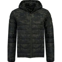 Kurtka przejściowa "Amilite" w kolorze czarnym. Czarne płaszcze męskie Geographical Norway Men, xxl, z aplikacjami, bez kaptura. W wyprzedaży za 209,95 zł.