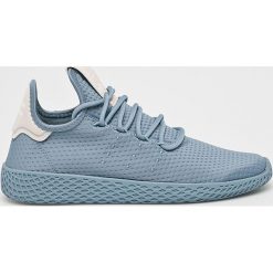 Adidas Originals - Buty PW Tennis Hu. Niebieskie buty sportowe damskie adidas Originals, bez wzorów, z materiału, sportowe. W wyprzedaży za 299,90 zł.