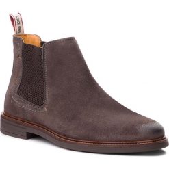 Sztyblety SALAMANDER - Sarato 31-56702-47 Dark Taupe. Pomarańczowe sztyblety męskie Salamander, ze skóry, bez zapięcia. W wyprzedaży za 289,00 zł.