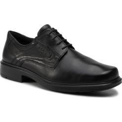 Półbuty ECCO - Helsinki 05014400101 Black. Czarne buty wizytowe męskie ecco, ze skóry, eleganckie. W wyprzedaży za 399,00 zł.
