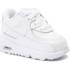 Buty NIKE - Air Max 90Ltr (TD) 833416 100 White/White. Białe półbuty dziewczęce Nike, na sznurówki. W wyprzedaży za 199,00 zł.