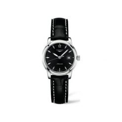 LONGINES SAINT IMIER L2.563.4.52.3. Szare zegarki damskie LONGINES, ze stali. Za 7700,00 zł.