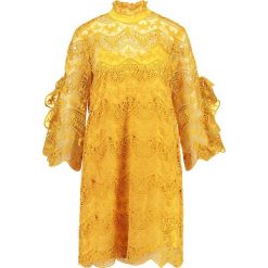 YAS YASDIADORA DRESS Sukienka koktajlowa golden yellow. Żółte sukienki damskie koktajlowe marki YAS, l, z poliesteru. Za 419,00 zł.
