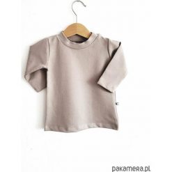 Bluza beige. Brązowe bluzy dziewczęce marki Pakamera, z elastanu, z długim rękawem, długie. Za 84,00 zł.