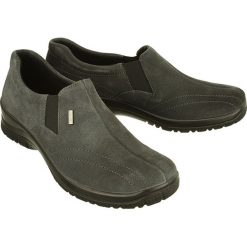 COMFORTABEL 941047-9 TEX grau, półbuty damskie. Półbuty damskie Comfortabel, bez wzorów, ze skóry, bez obcasa, bez zapięcia. Za 289,00 zł.