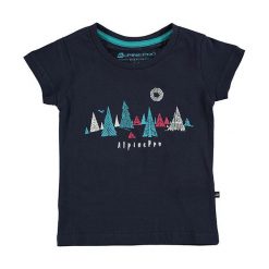 T-shirty chłopięce z nadrukiem: Koszulka „Dayo” w kolorze granatowym