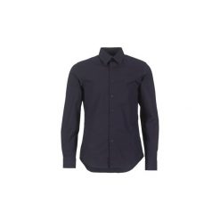 Koszule z długim rękawem G-Star Raw CORE SHIRT. Niebieskie koszule męskie G-Star RAW, s, bez wzorów, retro, bez kołnierzyka, z długim rękawem. Za 247,20 zł.