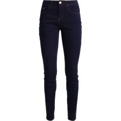 Lost Ink MID RISE SKINNY Jeans Skinny Fit indigo blue. Niebieskie jeansy damskie marki Lost Ink, z elastanu. Za 169,00 zł.
