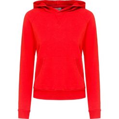 Bluza z kapturem DEHA ACTIVE. Czerwone bluzy damskie Deha, bez wzorów, z bawełny, bez rękawów, z kapturem. Za 360,00 zł.