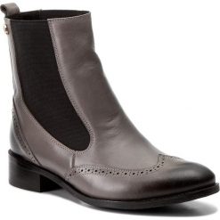 Sztyblety BALDACCINI - 961000 Szara Breza. Szare buty zimowe damskie Baldaccini, ze skóry, na obcasie. W wyprzedaży za 249,00 zł.