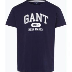 T-shirty męskie: Gant – T-shirt męski, niebieski