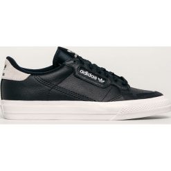 Adidas Originals - Buty Continental Vulc. Niebieskie sneakersy męskie adidas Originals, z okrągłym noskiem, na sznurówki. Za 379,90 zł.