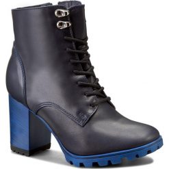 Buty zimowe damskie: Botki OLEKSY – 2016 A98 Granat