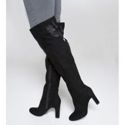 Buty zimowe damskie: Kozaki z motywem liści
