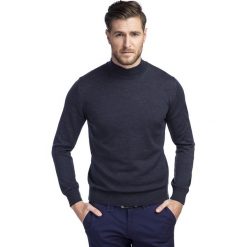 Sweter OTTAVIO SWSR000174. Szare swetry męskie Giacomo Conti, m, bez wzorów, z wełny, z golfem, bez kaptura. Za 229,00 zł.