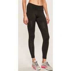 Reebok - Legginsy. Czarne spodnie damskie Reebok, s, z elastanu. Za 169,90 zł.